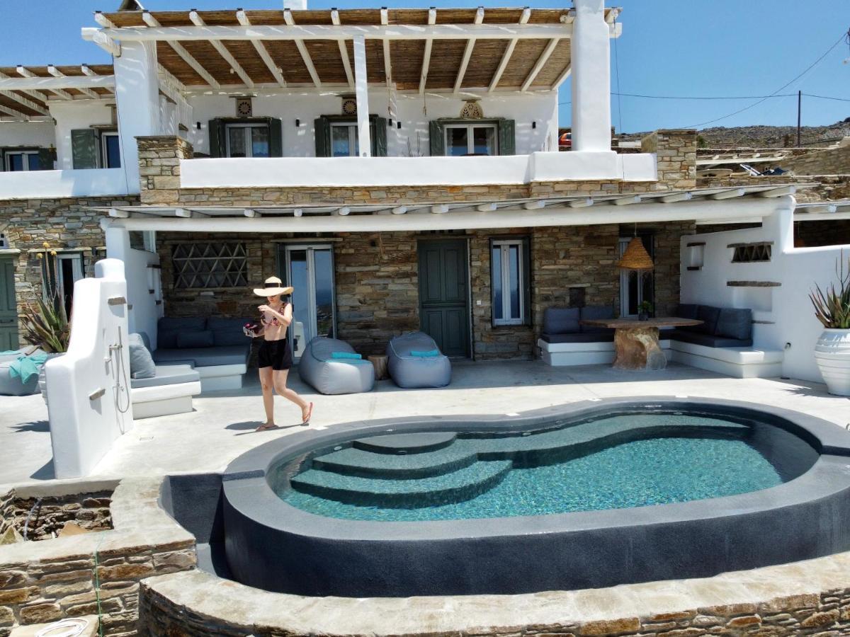Ferienwohnung Tinostra Casa Agios Romanos Exterior foto