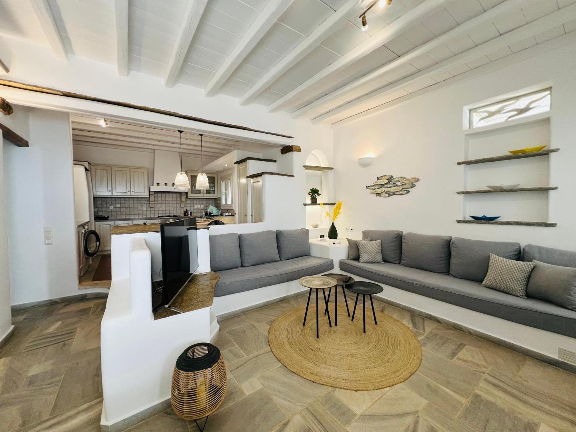 Ferienwohnung Tinostra Casa Agios Romanos Exterior foto