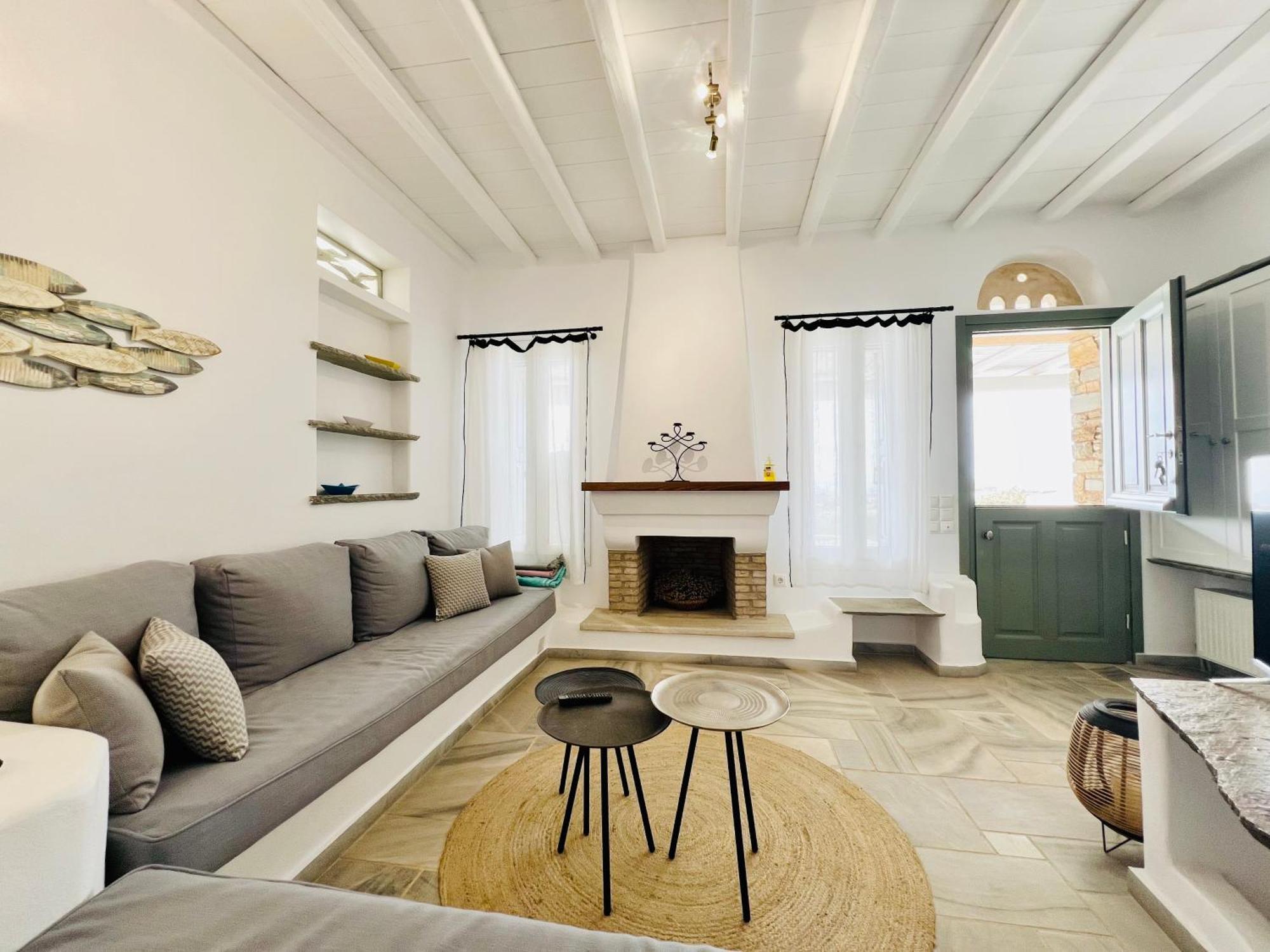 Ferienwohnung Tinostra Casa Agios Romanos Exterior foto